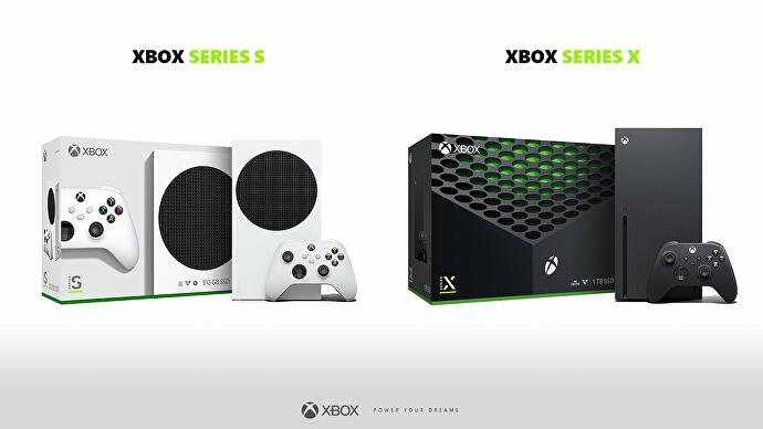 L'emballage des Xbox Series X et Xbox Series S