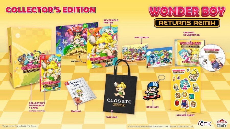 Wonder Boy Returns Remix Édition Collector