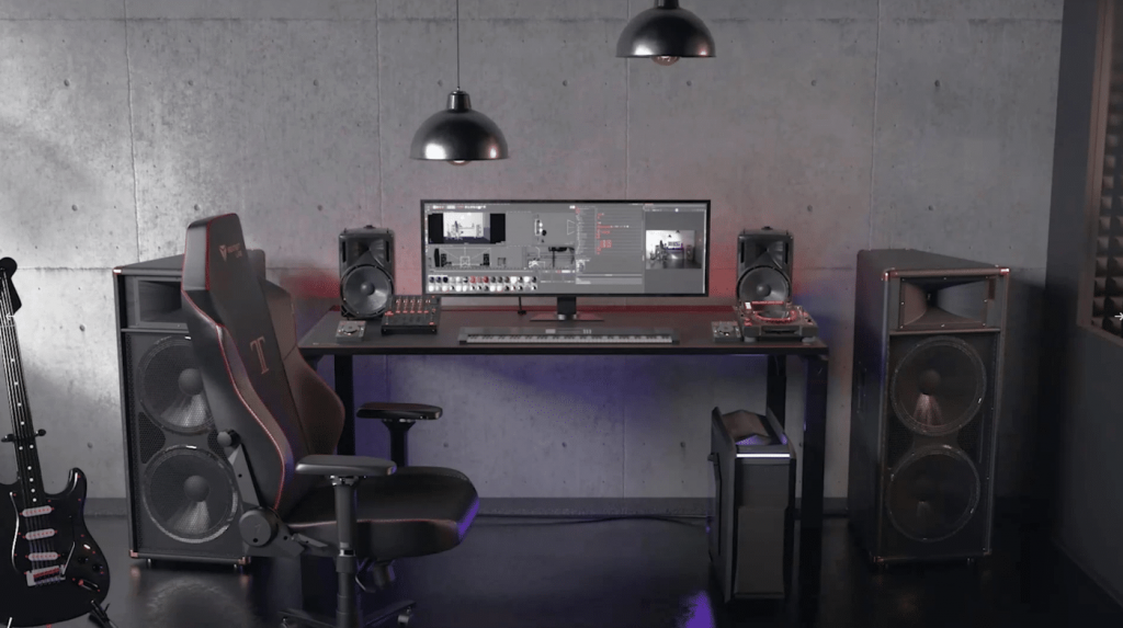 Secretlab tape très fort avec son nouveau bureau gamer