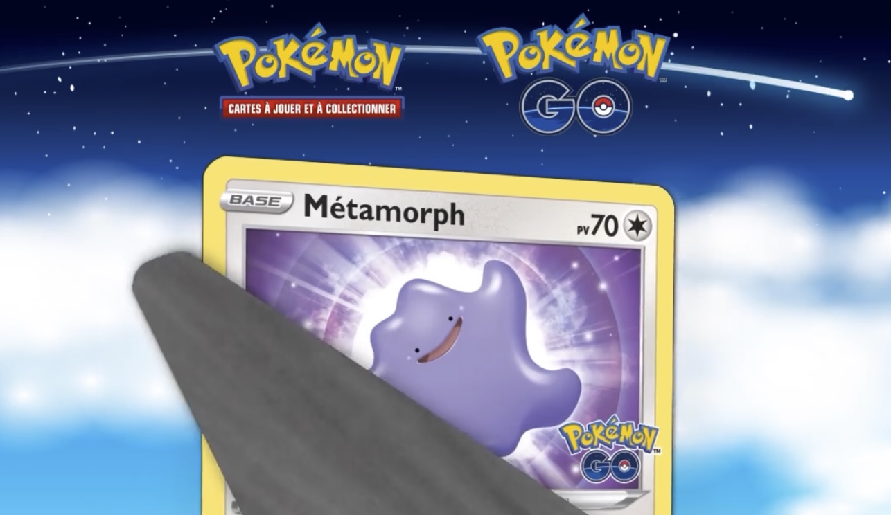 carte pokemon go metamorph