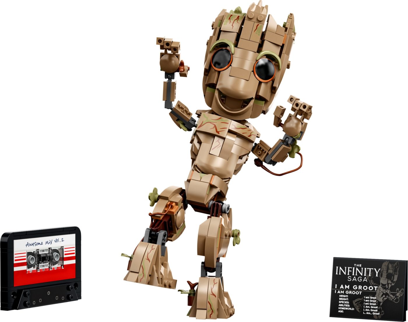 nouveau set lego groot marvel