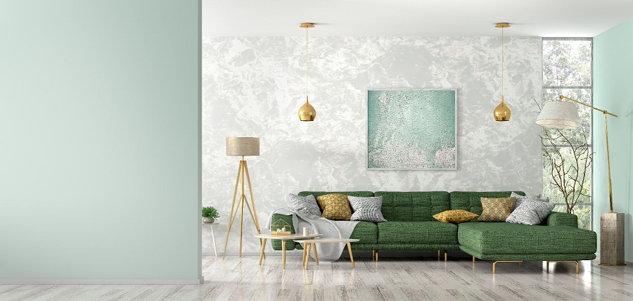 vert pastel couleur de peintures tendance