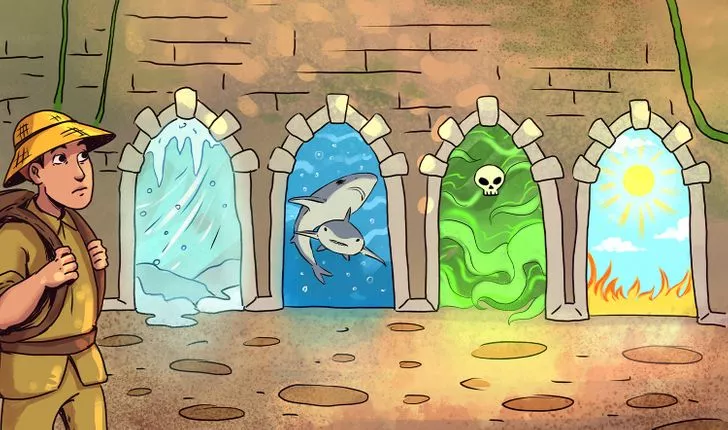 Votre objectif : trouver la bonne porte de sortie !