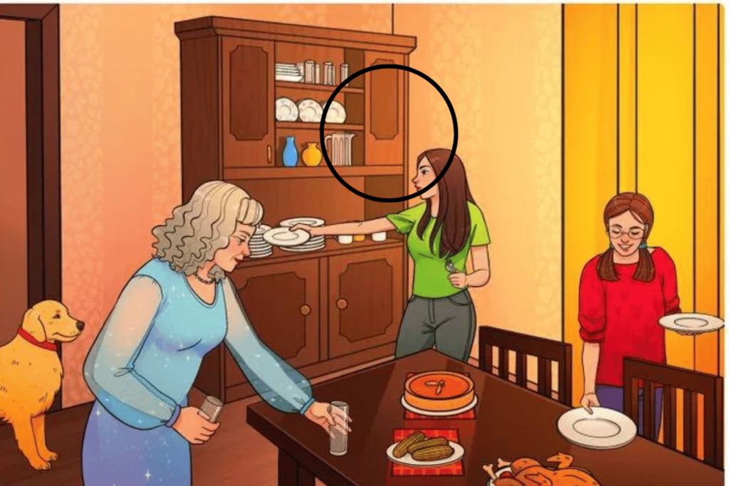 La réponse : il n'y a pas de poignée sur la porte de droite !