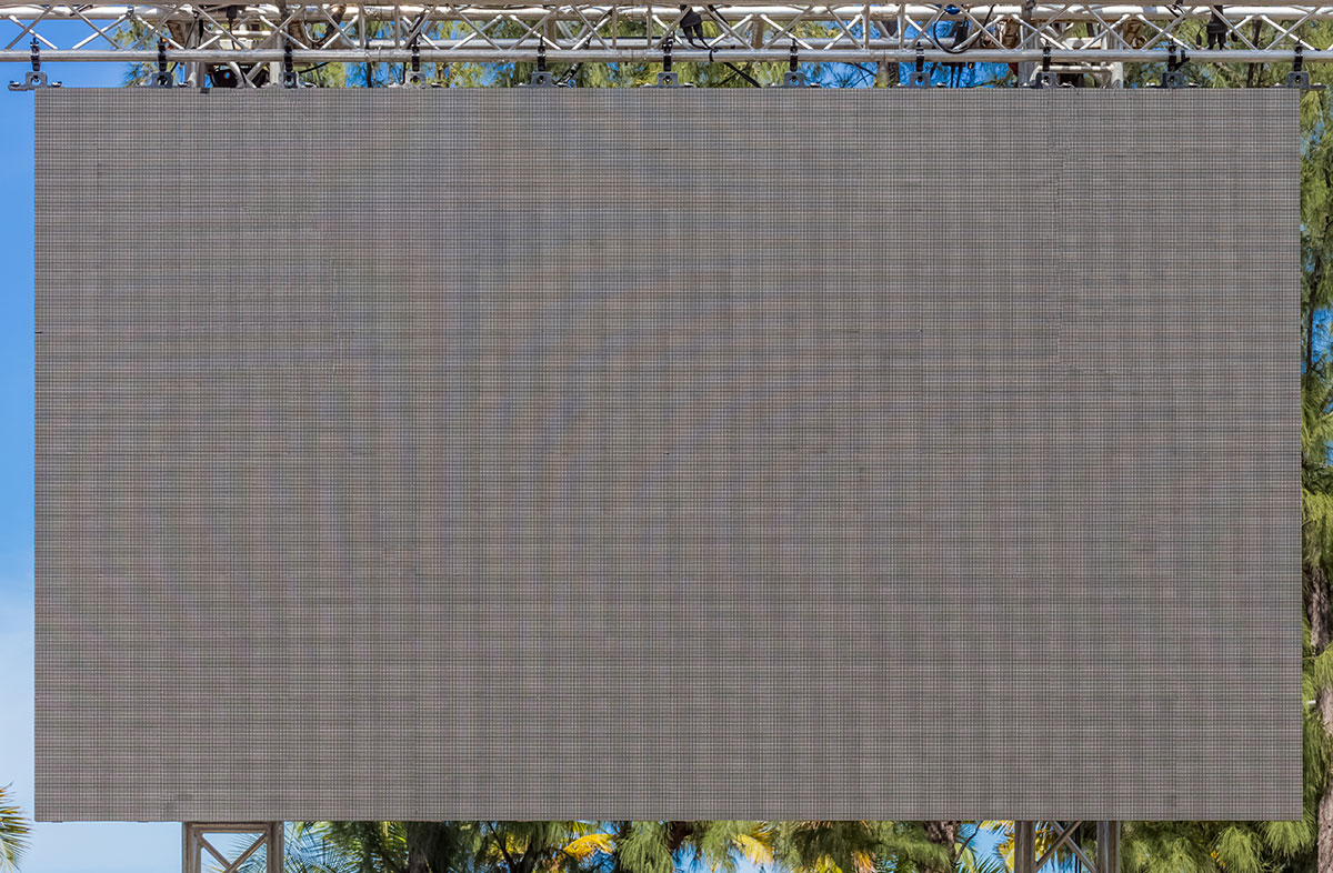 location ecran led geant